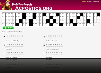 Acrostics